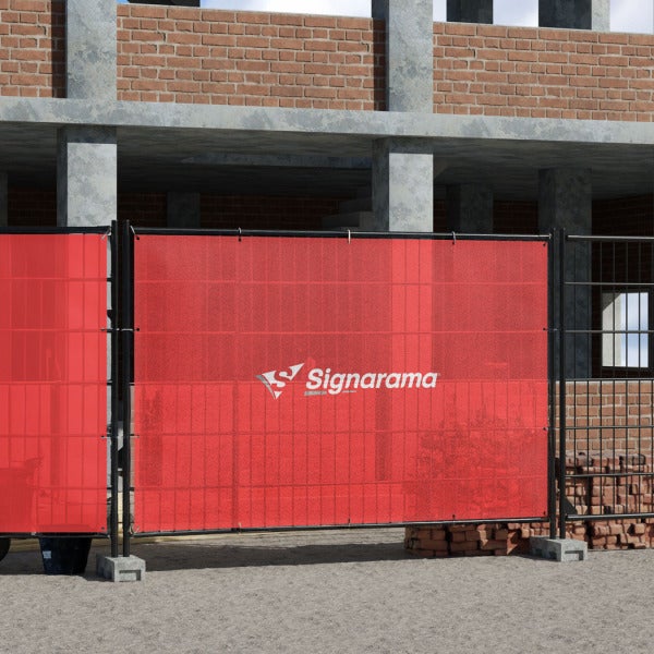 Fence Mesh Banner Signage