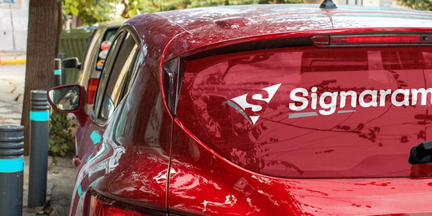 One Way Vision Signs for Vehicles