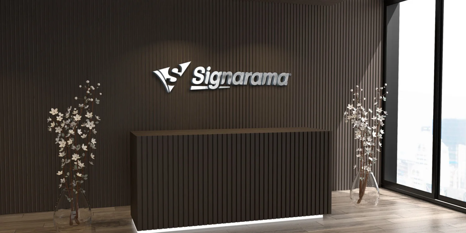 Reception Signage