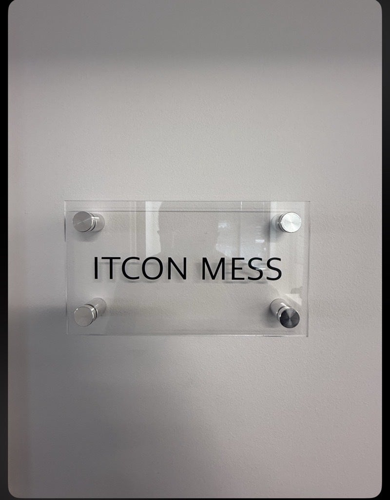 Transforming ITCON’s Vienna Headquarters: Frosted Conference Rooms & Modern ADA Signage by Signarama Tysons Corner