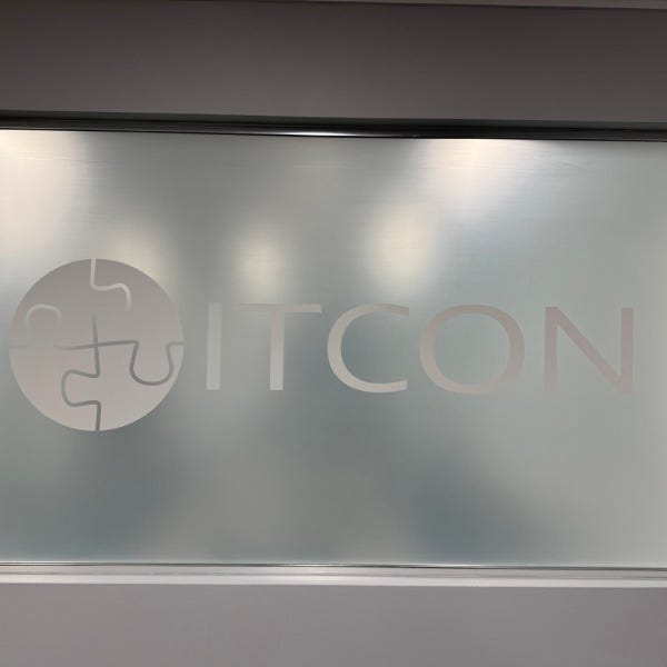 Transforming ITCON’s Vienna Headquarters: Frosted Conference Rooms & Modern ADA Signage by Signarama Tysons Corner