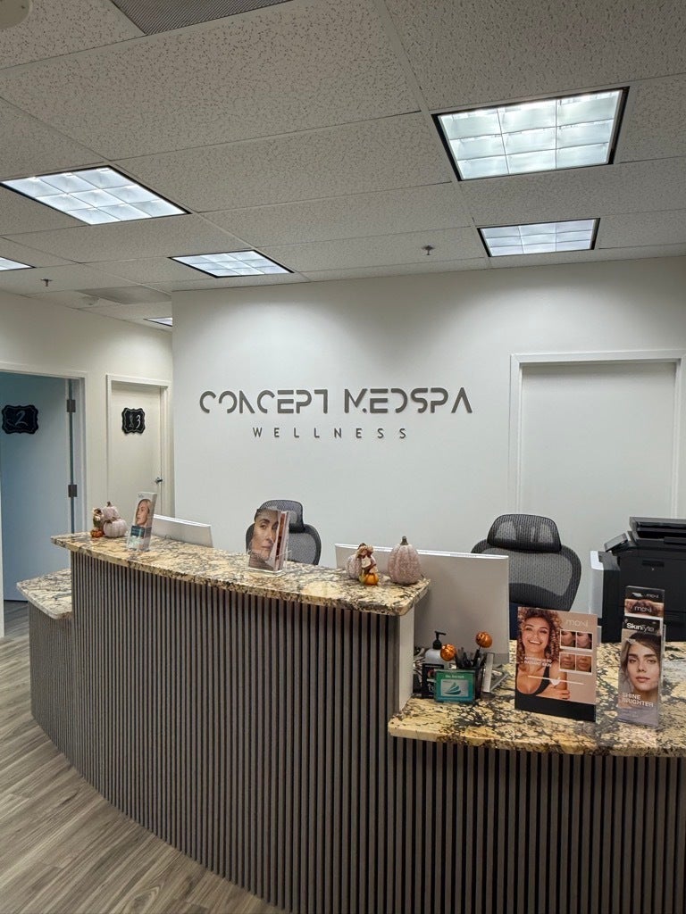 Transforming Concept Med Spa Vienna With Modern Acrylic Lettering & Interior Branding