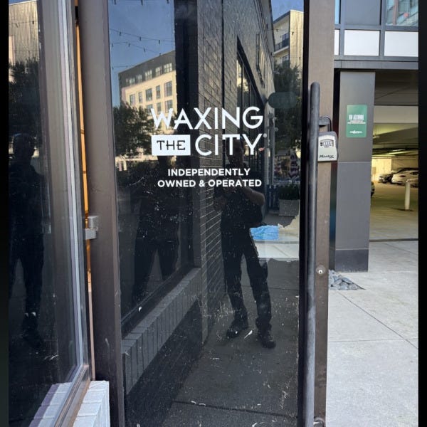 Inside the Build-Out: Wall Murals, ADA Signs & Vinyl Graphics for Waxing the City
