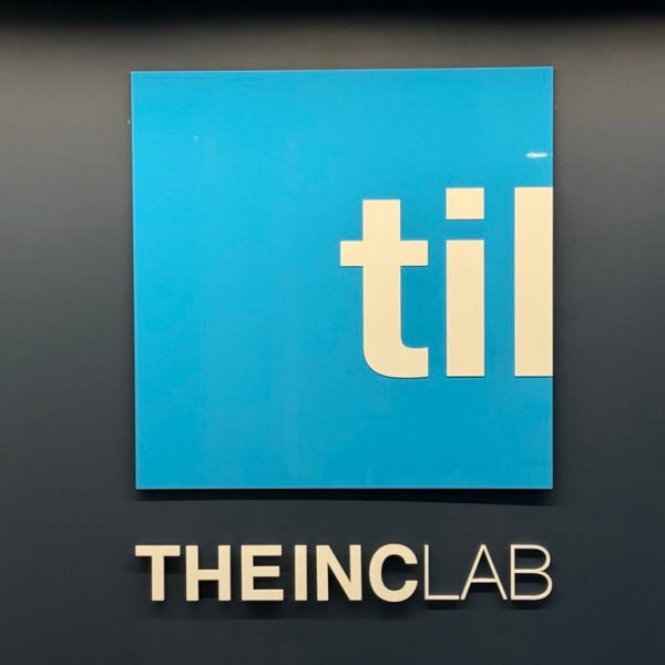 New Acrylic Lobby Sign Installed for The IncLab’s Tysons Office Expansion