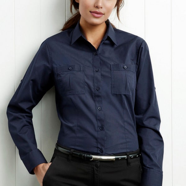 Custom Ladies Bondi Long Sleeve Shirt