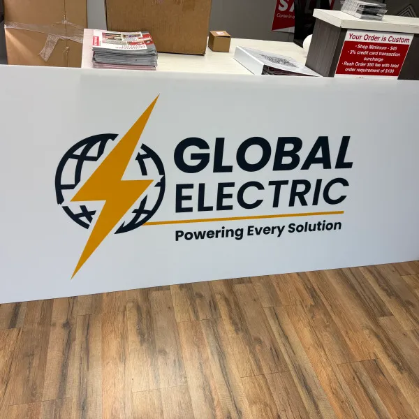 Global electric - polycarbonate light box face
