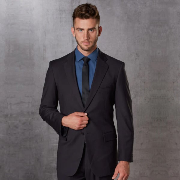 Custom Men's Poly/Viscose Stretch Jacket