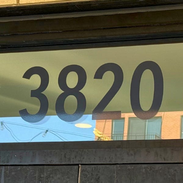 Directional Window Graphic