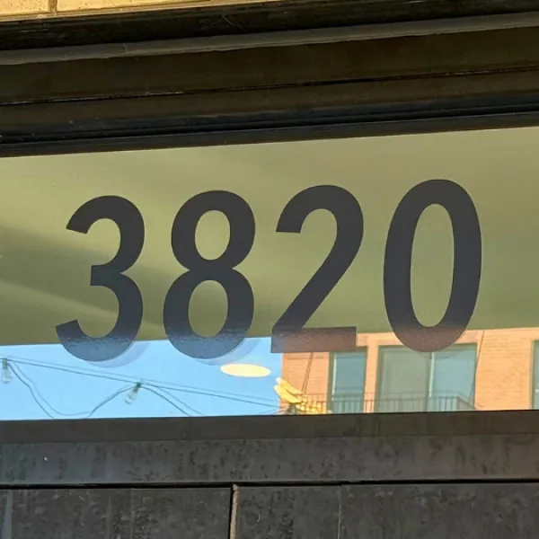 Directional Window Graphic