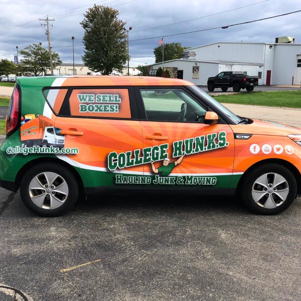 vehicle: College Hunks