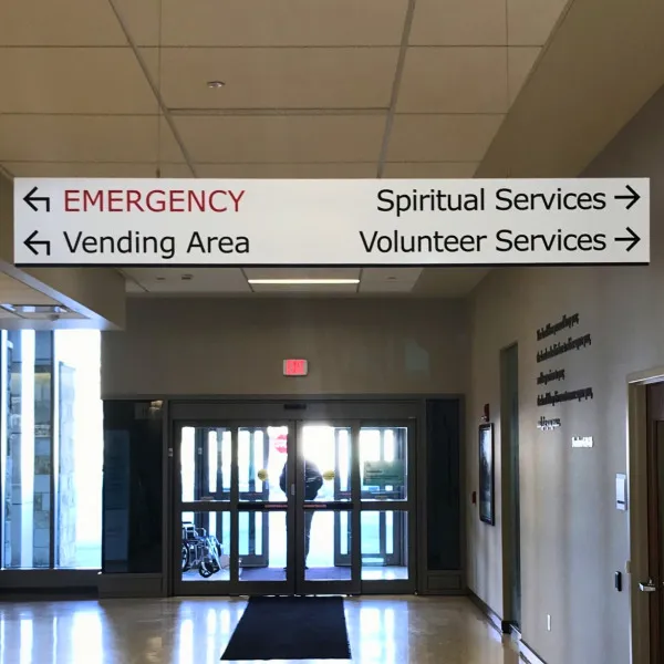 interior signage - directional