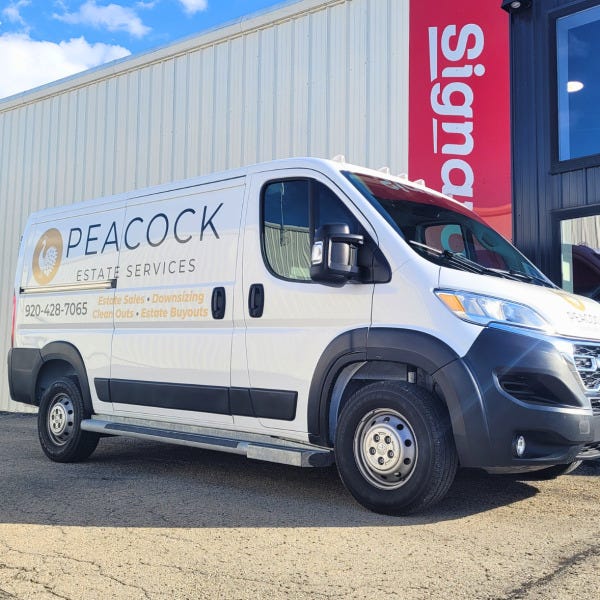 vehicle: Peacock Estate Services