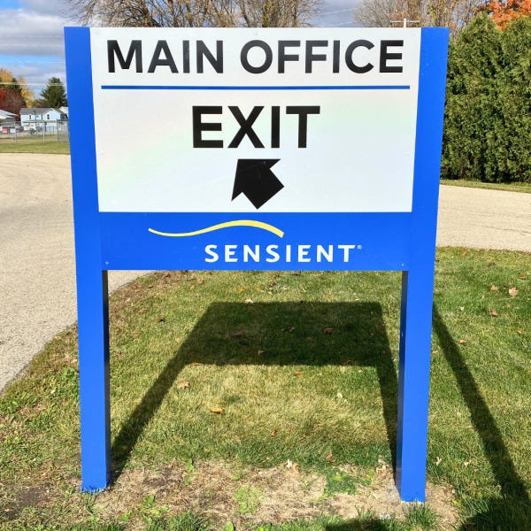 freestanding signage