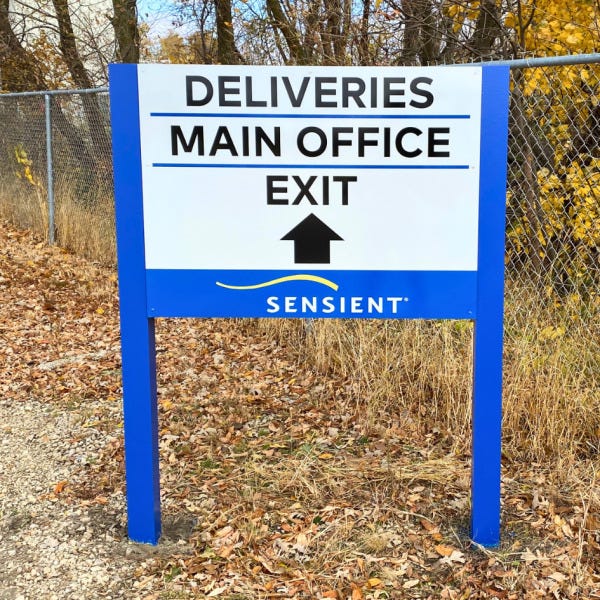 freestanding signage