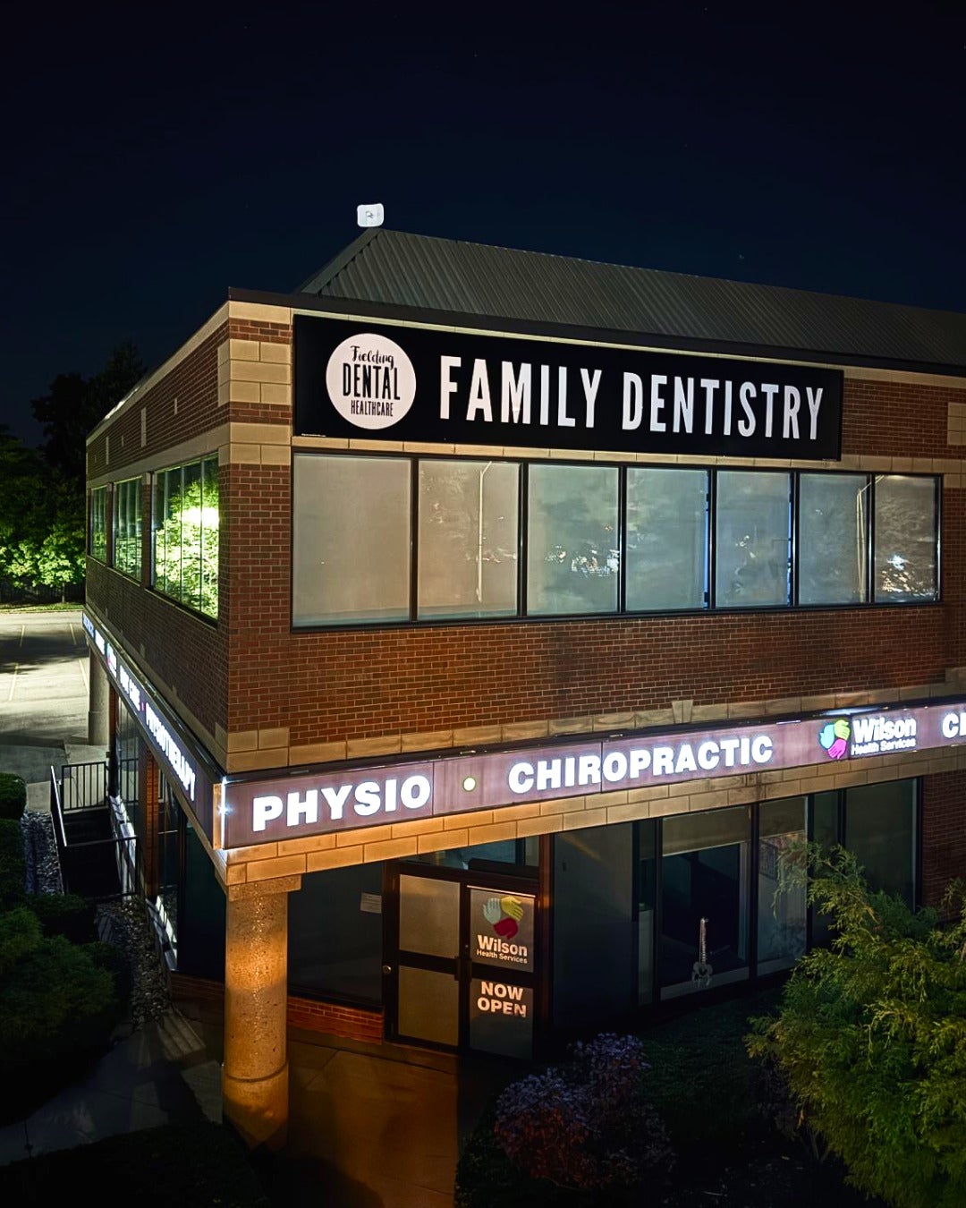 24-Foot LED Sign Boxes for Fielding Dental & Roseland Optometry — Double the Visibility in Burlington