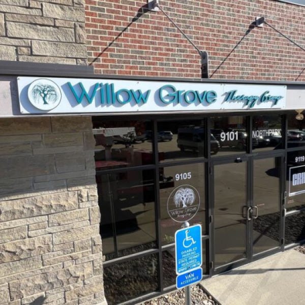 Ankeny - Willow Grove Therapy PVC Building Sign