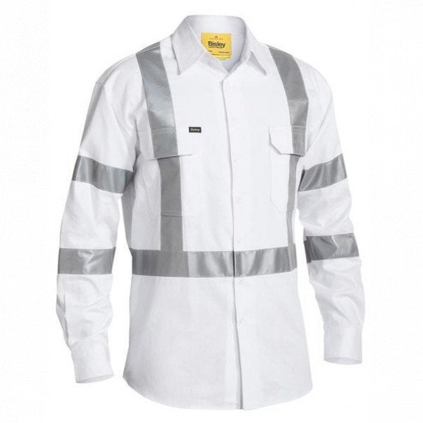 Custom Taped White Drill Shirt