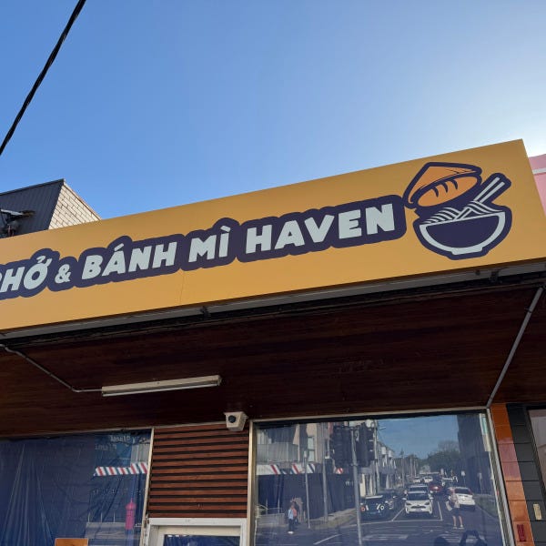 Fascia Graphic | Aluminum Composite Panel For Pho & Banh Mi Haven  | Signarama, Mt Waverley