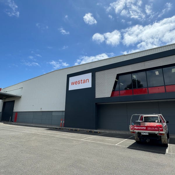 Fascia Graphic | Aluminum Composite Panel For Westan Dandenong South | Signarama, Mt Waverley