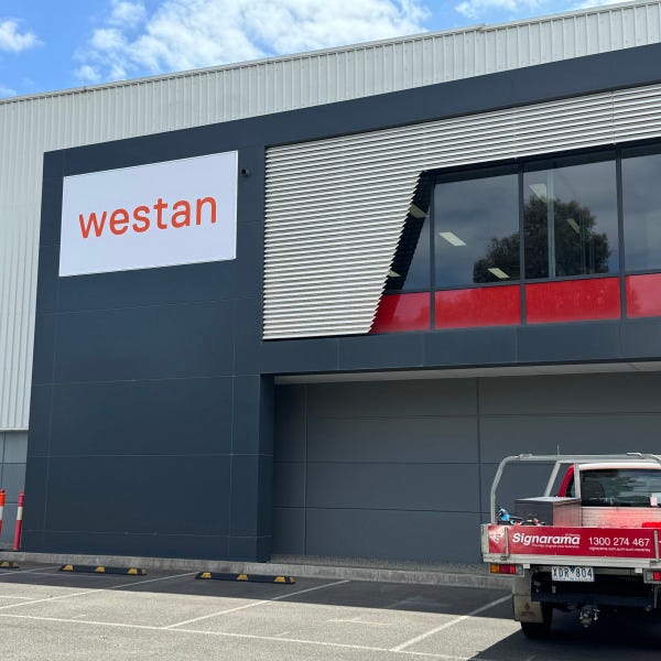 Fascia Graphic | Aluminum Composite Panel For Westan Dandenong South | Signarama, Mt Waverley