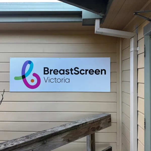 Building Sign |Aluminum Composite Panel for BreastScreen Victoria Glen Waverley | Signarama Mount Waverley