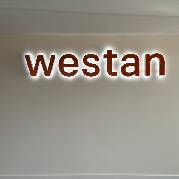 Reception Sign | 3D Backlit Sign for Westan Dandenong South | Signarama, Mt Waverley