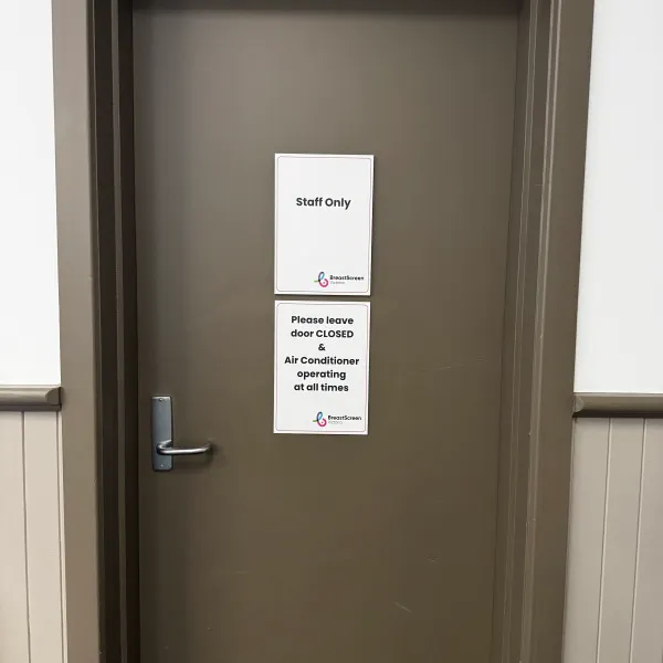 Glen Waverley - Door Sign - PVC Panel Print Digi on Face - Signarma Mount Waverley