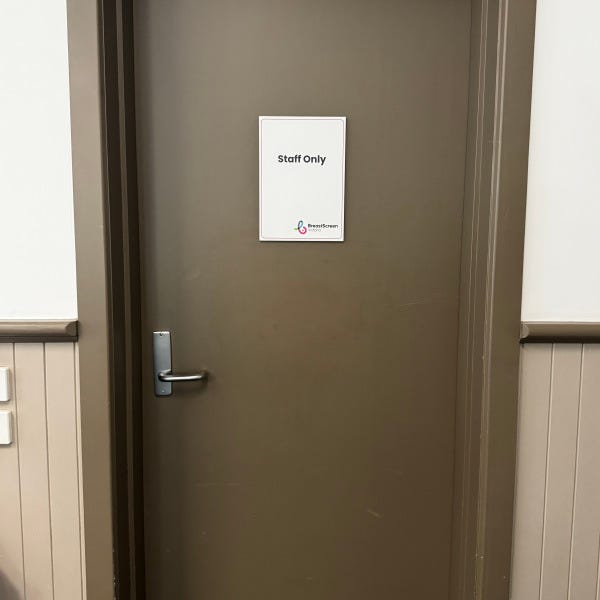Glen Waverley - Door Sign - PVC Panel Digi Print Face - Staff Only Sign - Signarama Mount Waverley
