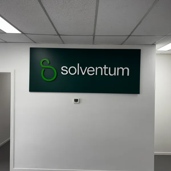 Reception Sign | 3D Signage for Solventum Mount Waverley | Signarama Mount Waverley