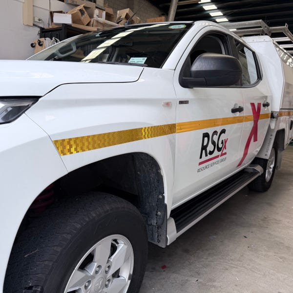 Car Graphic | Reflective Vinyl for a Fleet For RSGX Mount Waverley | Signarama Mount Waverley