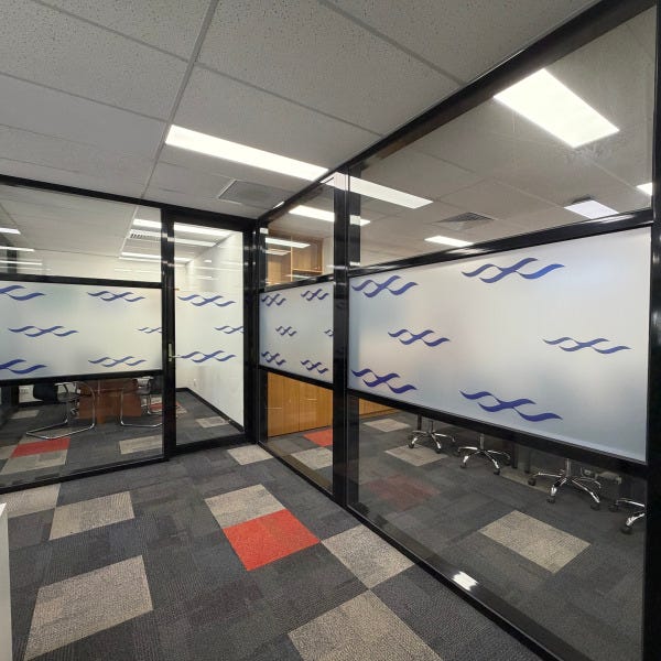 Window Graphic |Digi Print Large Scale Frost For Charles River | Signarama Mount Waverley