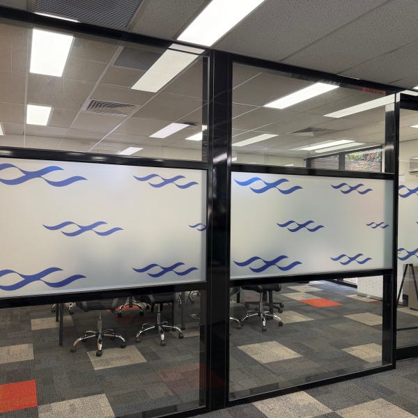 Window Graphic |Digi Print Large Scale Frost For Charles River | Signarama Mount Waverley