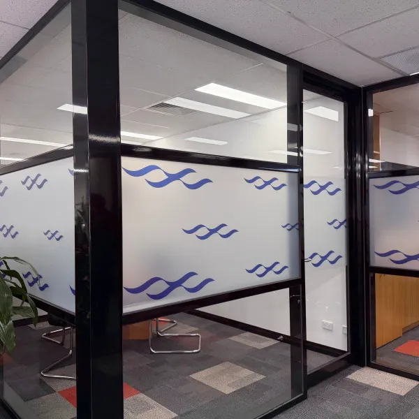 Window Graphic |Digi Print Large Scale Frost For Charles River | Signarama Mount Waverley