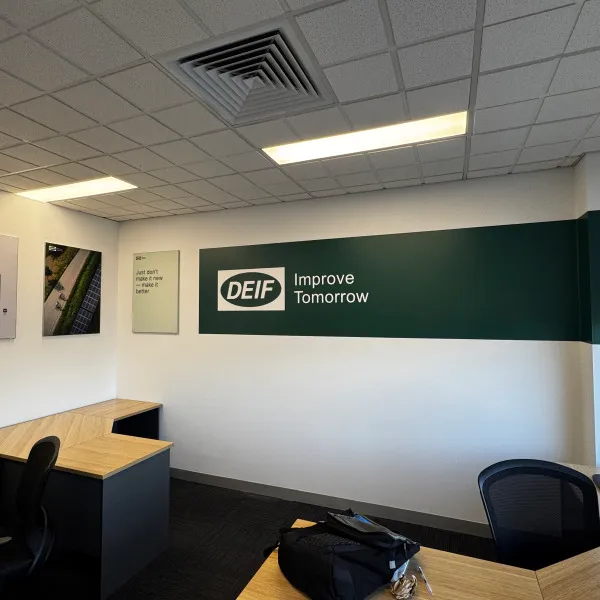 Wall Graphic | Large scale Digi Print For DEIF Notting Hill | Signarama Mount Waverley