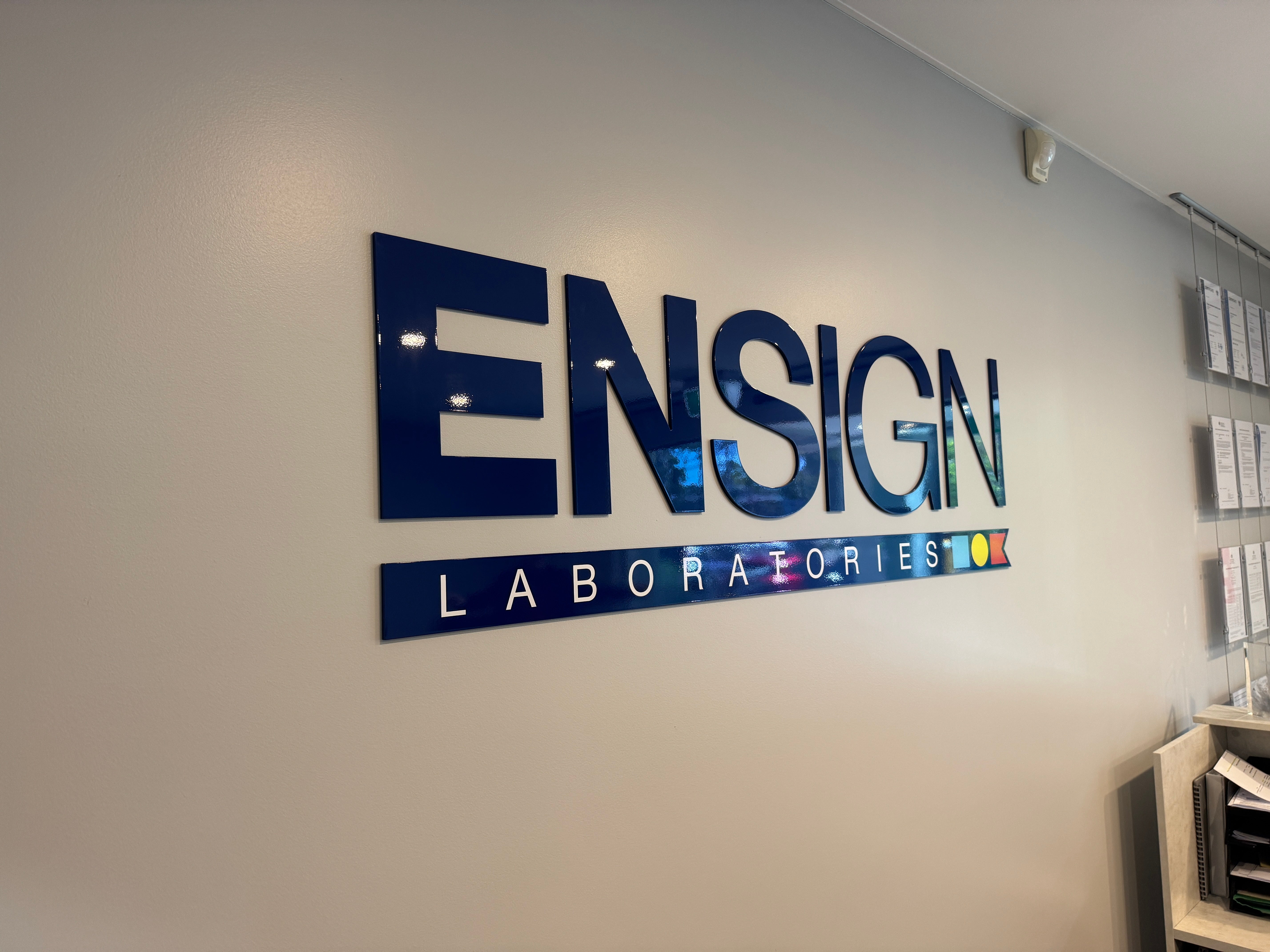 Ensign Custom Acrylic Signage