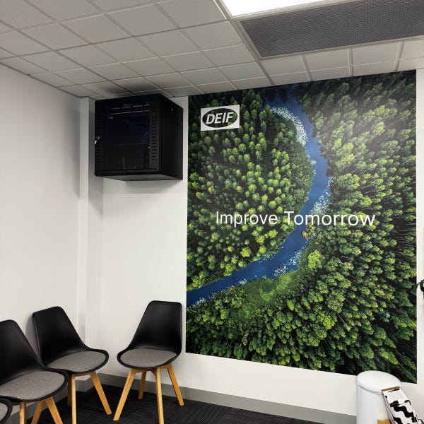 Wall Graphic | Large scale Digi Print For DEIF Notting Hill | Signarama Mount Waverley