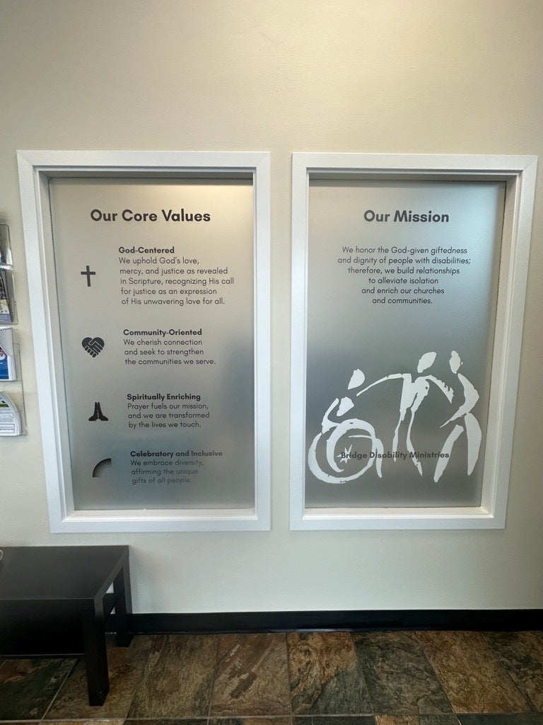 Supporting Great Missions with Branded Signage - Bridge Ministries, Redmond, WA