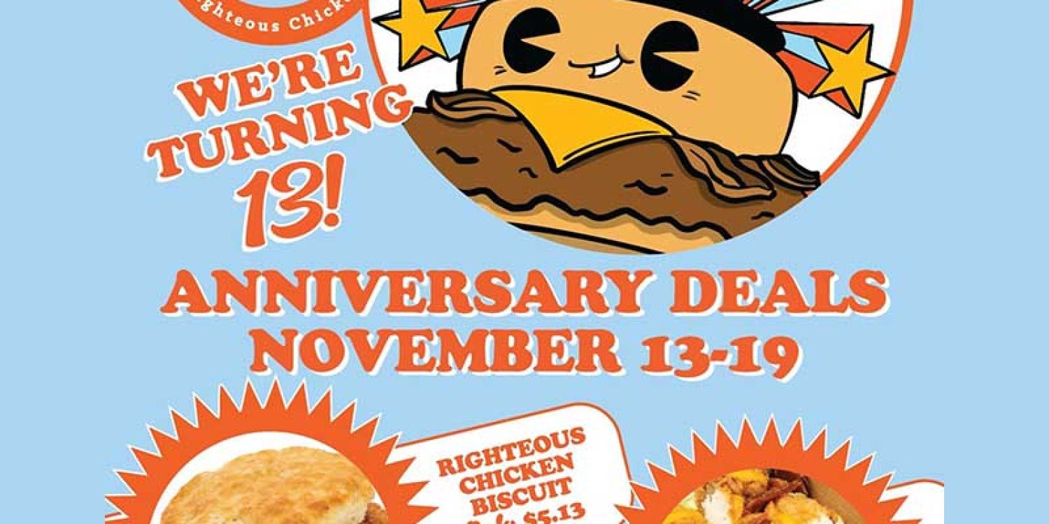 Rise Proves 13 is a Lucky Number with a $5.13 Chicken Sandwich Bonanza Rise Proves 13 is a Lucky Number with a $5.13 Chicken Sandwich Bonanza