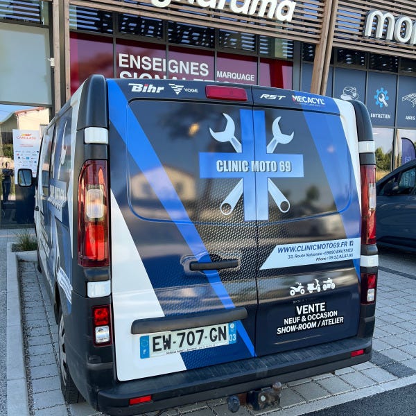 Covering-ClinicMoto-Signarama-Saint-Etienne