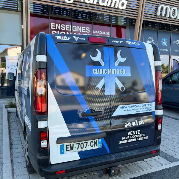Covering-ClinicMoto-Signarama-Saint-Etienne