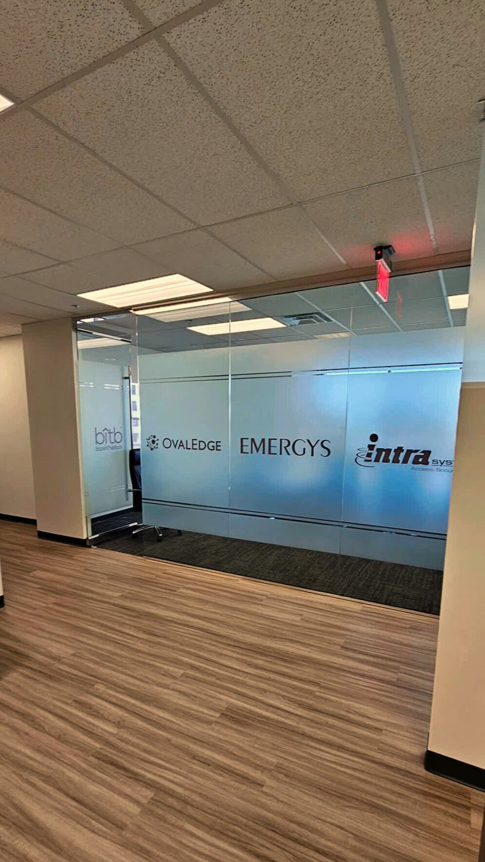 A Simple Way to Upgrade Office Privacy With Window Frosting