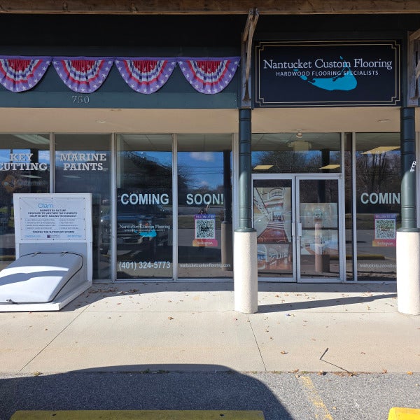 'Coming Soon' Signage for a New Rhode Island Business