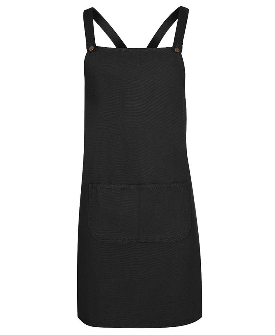 CROSS BACK CANVAS APRON (WITHOUT STRAPS)