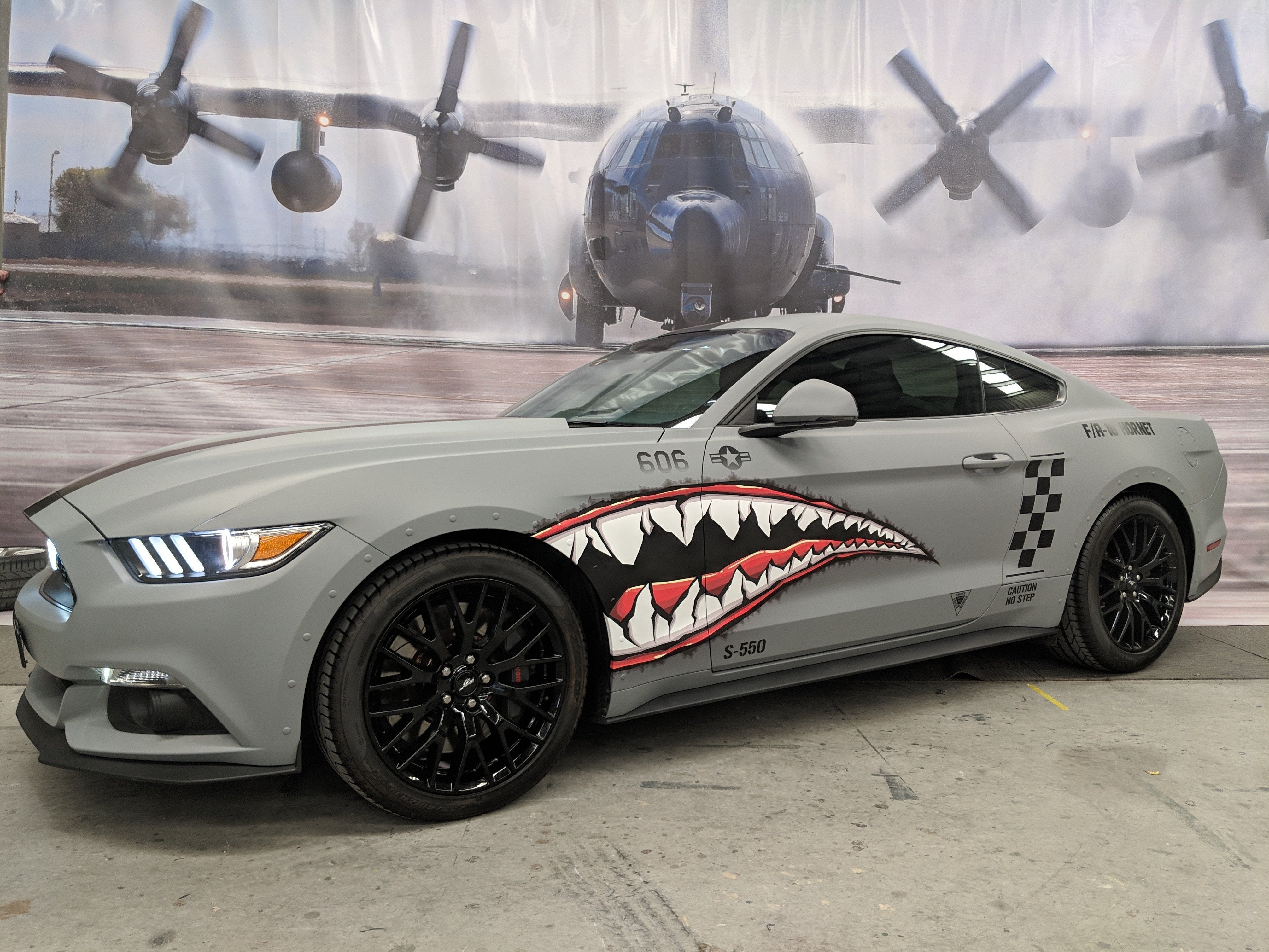 Mustang Bomber -  Full Colour Change Wrap
