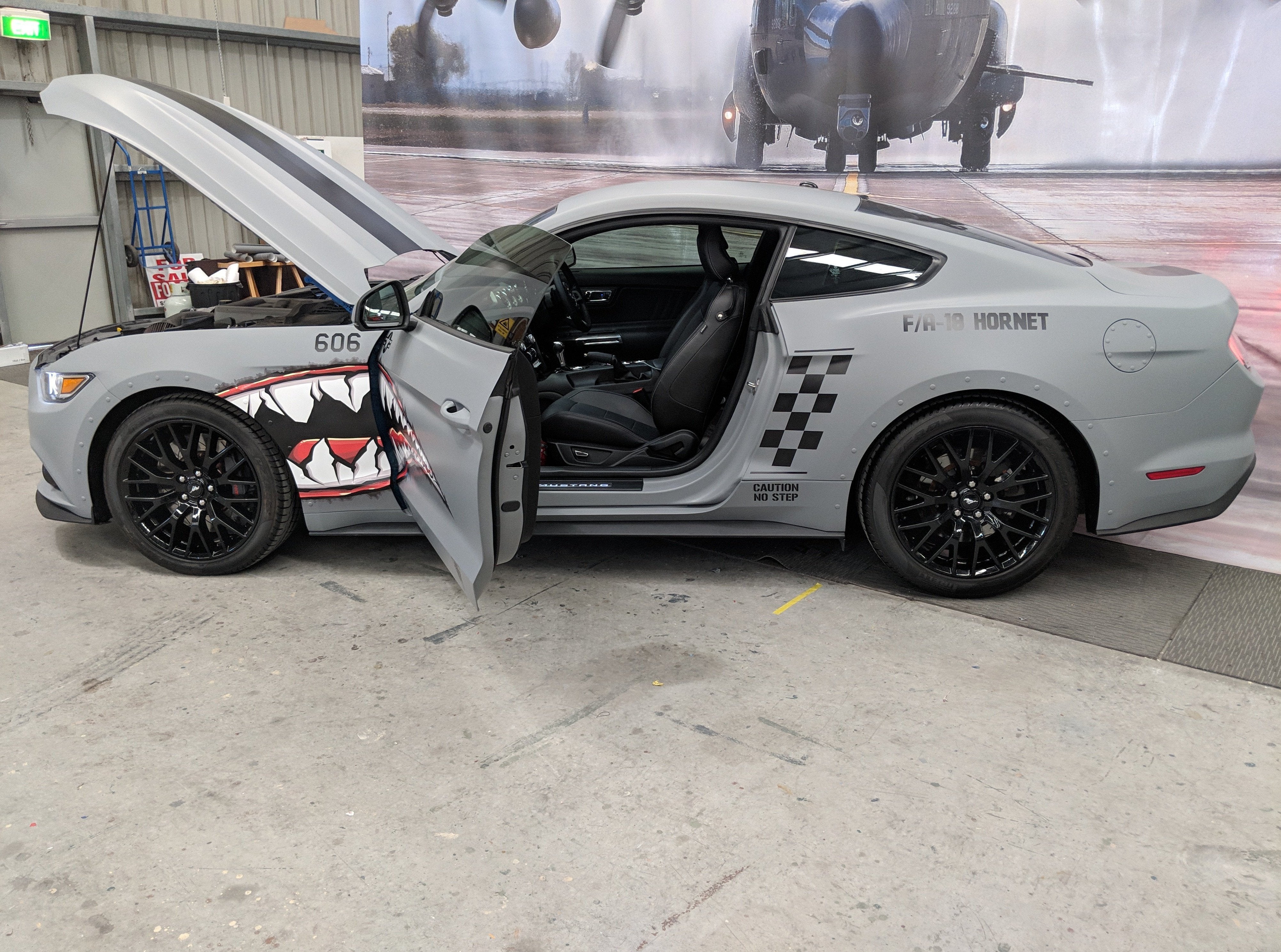 Mustang Bomber -  Full Colour Change Wrap