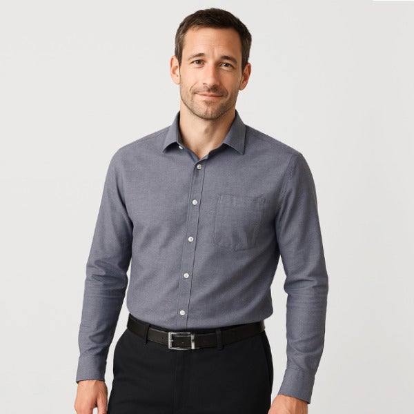 Custom Charlie Classic Fit Long Sleeve Shirt Men's