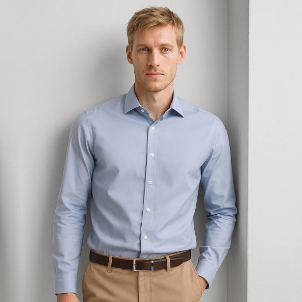 Custom Charlie Slim Fit Long Sleeve Shirt Men's