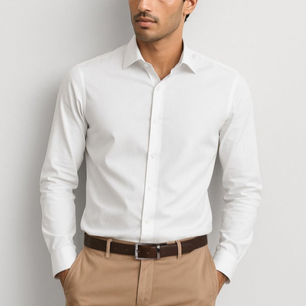 Custom Charlie Classic Fit Long Sleeve Shirt Men's