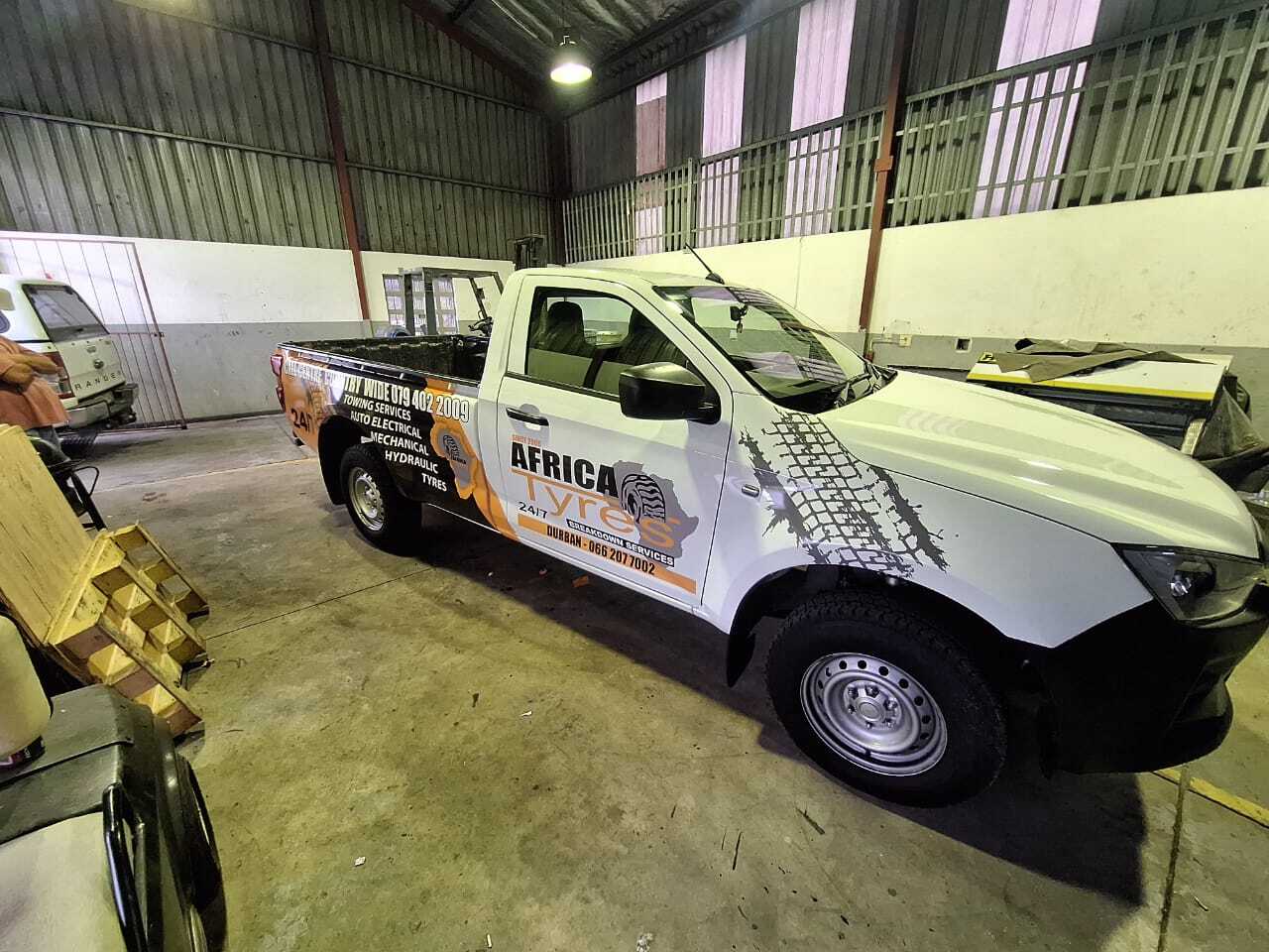 Vehicle graphics for companies on the move