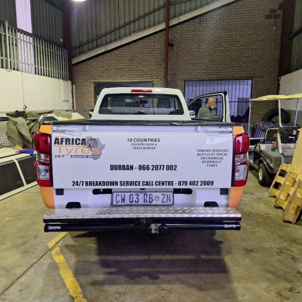 Africa Tyres Vehicle Graphics
